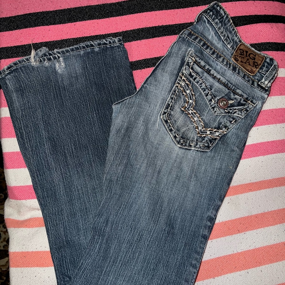 Big Star Women's Dark Blue Boot Cut Jeans